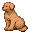 ゴールデンレトリバー　左向き