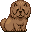 チャウチャウ　右向き