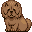 チャウチャウ　左向き