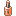オレンジ色のマニキュア